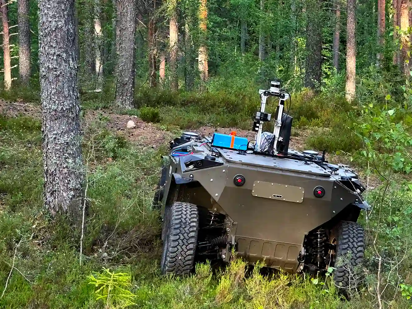 Autonomous UGV navigation system